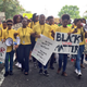 Members of the student group the Wave lead a march in response to the death of Alton Sterling and others at the hands of police.
Jonas Chartock